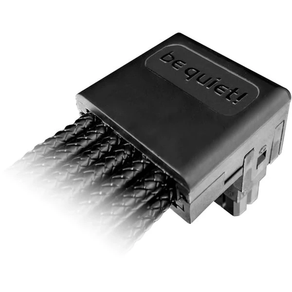 Be Quiet! 12VHPWR PCI-E 90° Kabel (schwarz, 70cm) 2 Be Quiet! 12VHPWR PCI-E 90° Kabel (schwarz, 70cm) – Bild 2