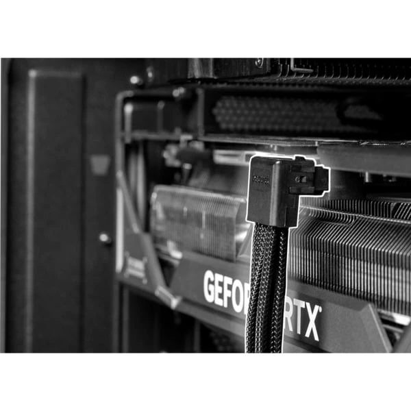 Be Quiet! 12VHPWR PCI-E 90° Kabel (schwarz, 70cm) 4 Be Quiet! 12VHPWR PCI-E 90° Kabel (schwarz, 70cm) – Bild 4