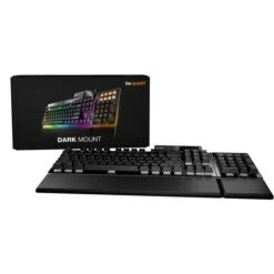 Be Quiet! Dark Mount Silent Linear, Gaming-Tastatur (schwarz, FR-Layout, Be Quiet! Silent Linear) -ALTERNATE be quiet Dark Mount Silent Linear Gaming Tastatur@@100128451 8