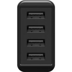 Goobay 4-fach USB-Ladegerät (30W) Schwarz -ALTERNATE goobay 4 fach USB Ladeger t 30W schwarz@@1785255 2