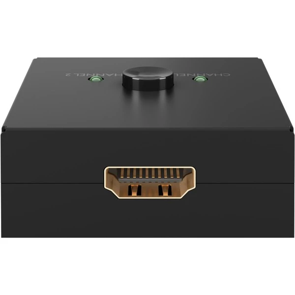 Goobay Manuelle HDMI-Umschaltbox 2 Auf 1 (4K @ 30Hz), HDMI Switch (schwarz) – Bild 4