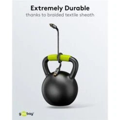 Goobay Plus High-Speed-HDMI-Kabel Mit Ethernet, 4K @ 60Hz (grau, 15 Meter) -ALTERNATE goobay Plus High Speed HDMI Kabel mit Ethernet 4K 60Hz@@100062964 10