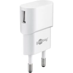 Goobay USB-Ladegerät 1 A (5W) Weiß