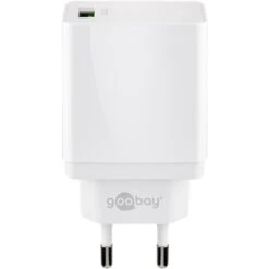Goobay USB Schnellladegerät QC3.0 (18W) Weiß