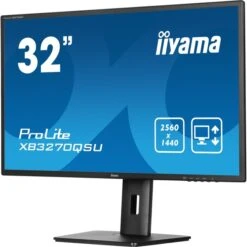 Iiyama ProLite XB3270QSU-B1, LED-Monitor (80 Cm (31.5 Zoll), Schwarz (matt), WQHD, IPS, HDMI, DP, Ergonomischer Standfuß, 100Hz Panel) -ALTERNATE iiyama ProLite XB3270QSU B1 LED Monitor@@100056016 2