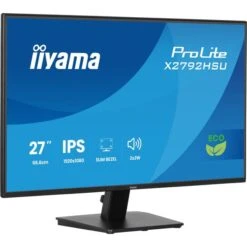 Iiyama Prolite X2792HSU-B1, LED-Monitor (68.6 Cm (27 Zoll), Schwarz (matt), FullHD, IPS, HDMI, DP, USB-Hub, 120Hz Panel)